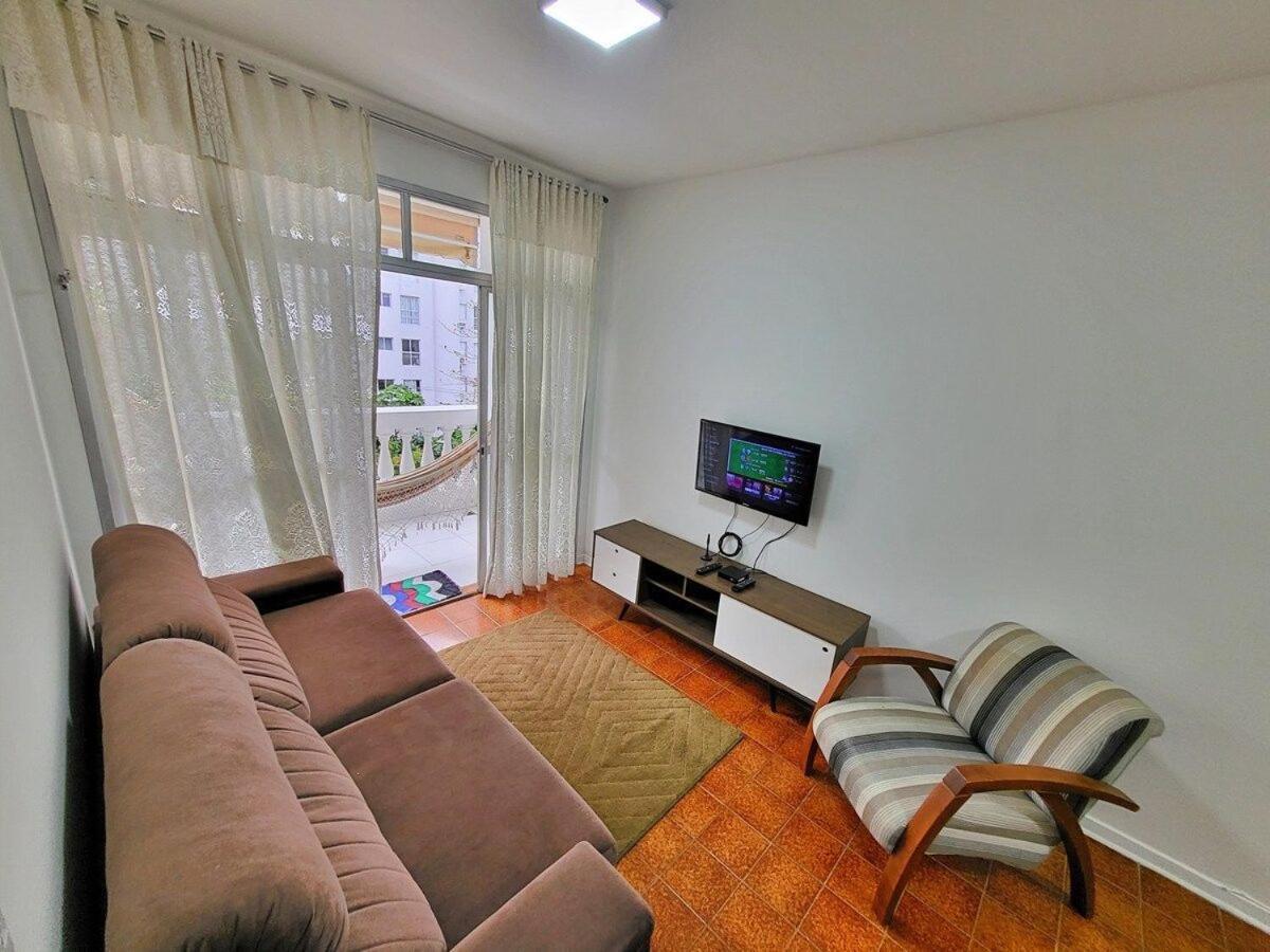 Ap 02 Dorms - Enseada - Com Sacada, Ar-Cond, Wi-Fi, 01 Vaga, Lado Praia กัวรูจา ภายนอก รูปภาพ