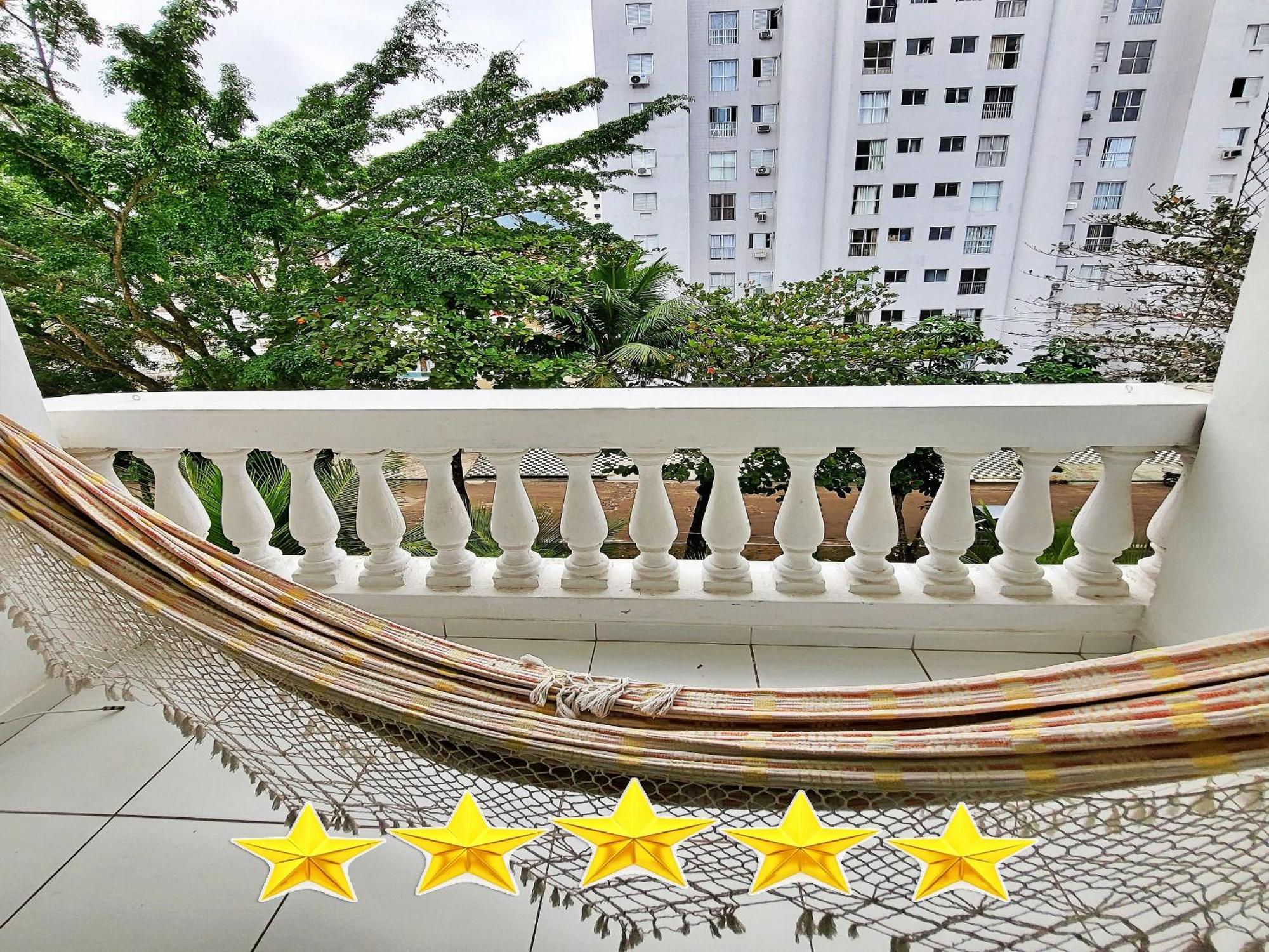 Ap 02 Dorms - Enseada - Com Sacada, Ar-Cond, Wi-Fi, 01 Vaga, Lado Praia กัวรูจา ภายนอก รูปภาพ